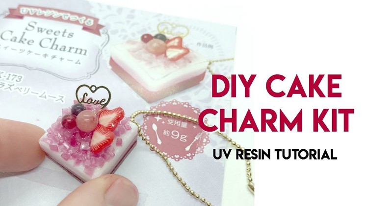 DIY Cake Charm UV Resin Kit
