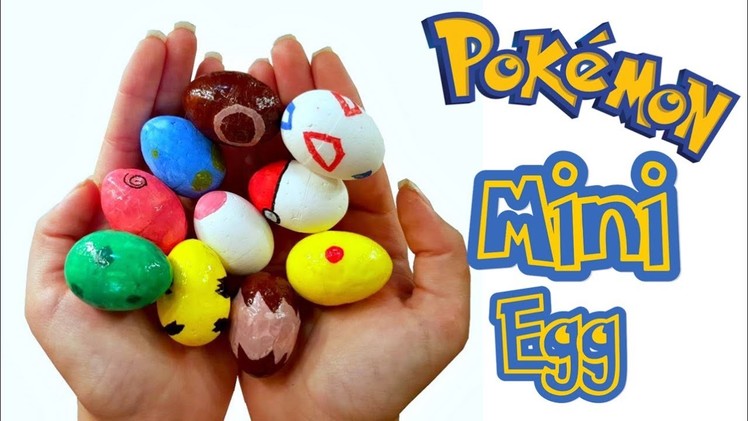 DIY Miniature ✫ Pokemon Mini Eggs ✫ Tutorial | Crafts