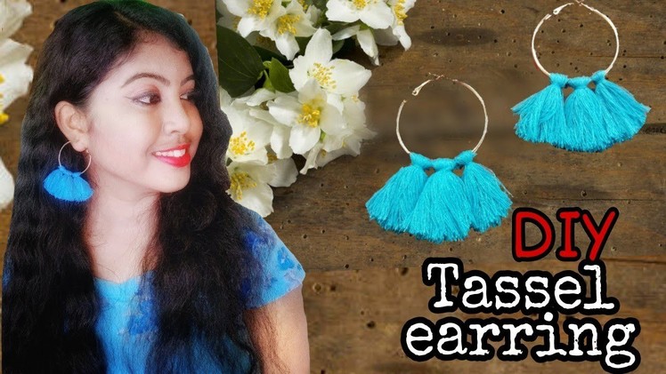 DIY Tassel Earrings|How to make Tassel earring at home. easy steps. ArtHolic KM
