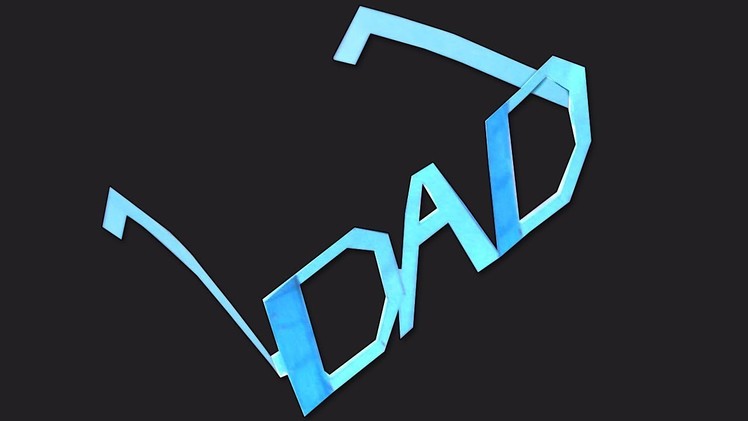 Fathers Day Craft | Make Dad Goggles.Shades | Simple DIY