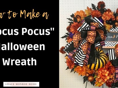 Halloween Grapevine Wreath