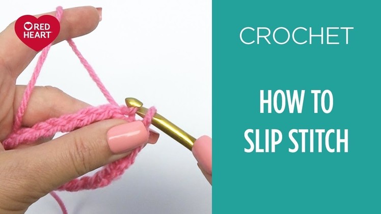 How to Make a Crochet Slip Stitch - Beginner Crochet Video #8