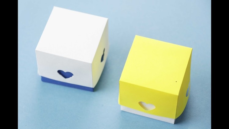 How to make a Gift Box for Boyfriend - DIY Paper Love Box