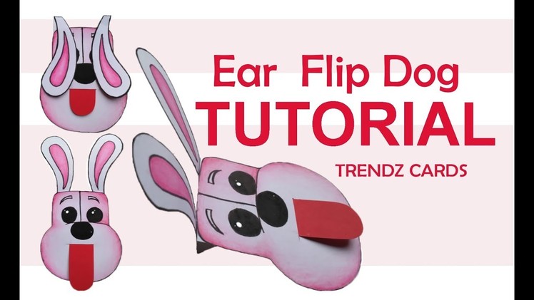 New Ear Flip Dog Technique Tutorial  | DIY | Handmade Paper Techniques | Craft | How To Make