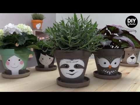 Panduro DIY – Sloth Flower Pot