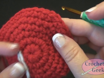 30 Second Crappy How to Make a Crochet Ball Tutorial - Amigurumi Extended Slow Motion English