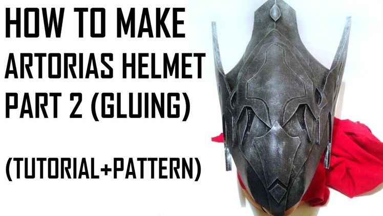 Artorias helmet. Dark Souls tutorial. How to make Part 2