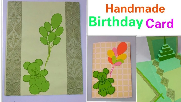 DIY Birthday Card for Friends.Husband, Handmade Cards for Boyfriend,Birthday Greeting Cards Brother