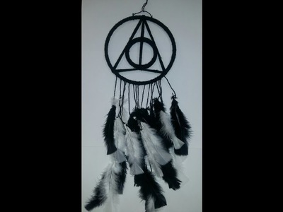 DIY: Dreamcather|| deadly hallows ||harry potter