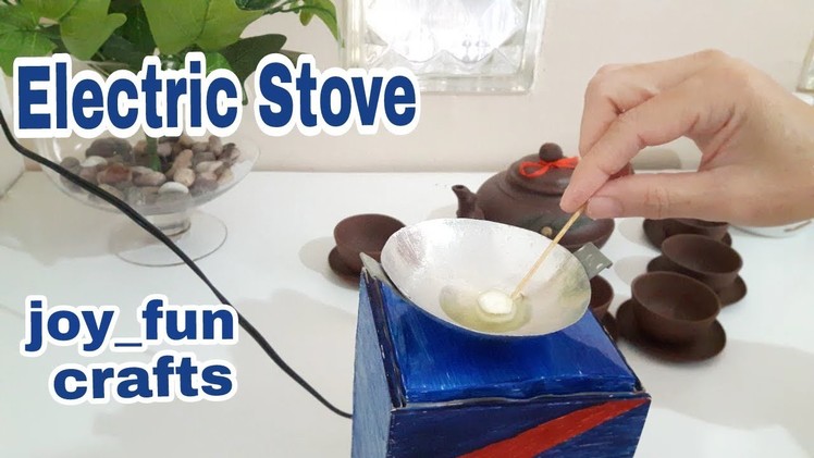 DIY miniature electric stove using soldering iron