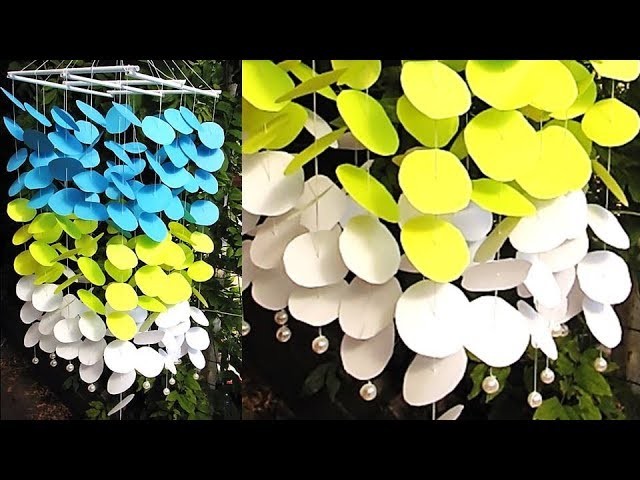 DIY Simple Home Decor - Hanging Flowers - Handmade Decoration 64