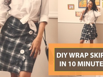 Easy DIY wrap skirt | Akanksha