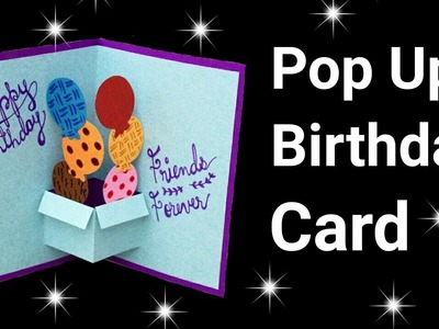 Easy Pop Up Birthday Card for Beginners | Pop Up Birthday Card |