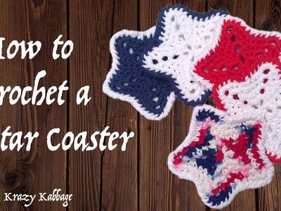 How to Crochet a Star Coaster