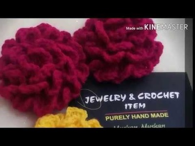 How to crochet flower