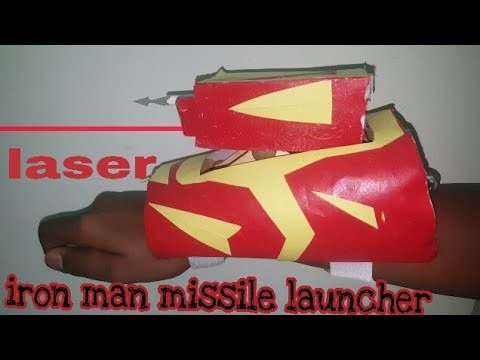 How to make iron man missile launcher with laser_easy at home