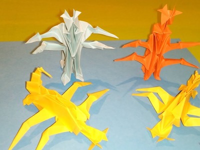 How to make Paper Transformers - Scorpion : Origami