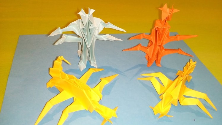 How to make Paper Transformers - Scorpion : Origami