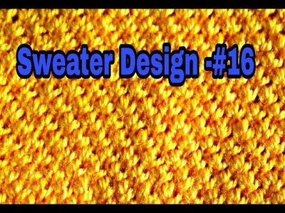 Knitting Pattern For Cardigan | Gents Sweater | Jacket | Baby Sweater | Shawl in Hindi