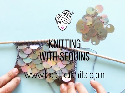 Knitting with Sequins
