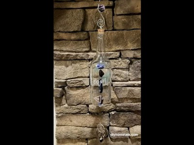 Making a Wind Chime Out of a Wine Bottle - DIY Hometalk