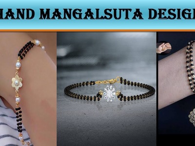 Mangalsutra(Hand)Wrist Design|Ethnic Mangalsutra Bracelet Imitation & Gold jewelry| हाथ का मंगलसूत्र