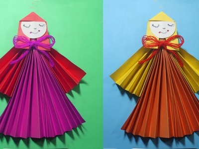 Paper Doll | How To Make Paper Doll |  Origami Doll