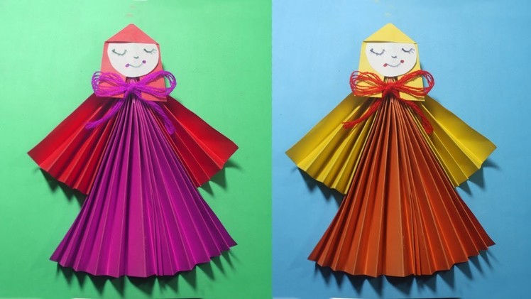 Paper Doll | How To Make Paper Doll |  Origami Doll