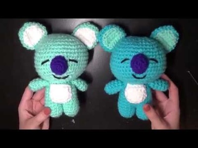 The Making of BT21 KOYA. Crochet Timelapse