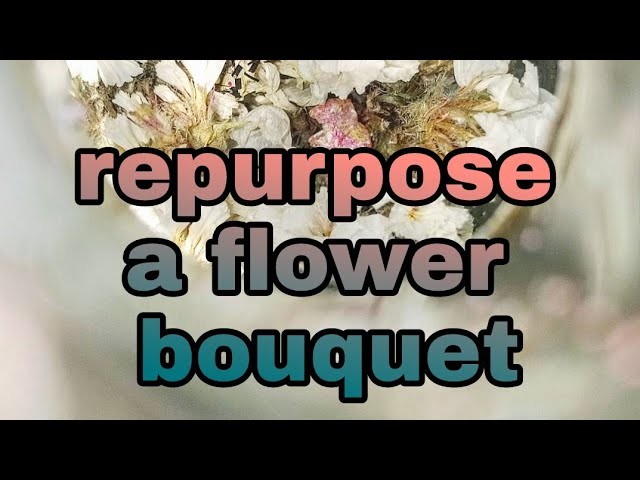 3 room decor ideas by repurpose flower bouqet. dry and fresh flowers. best idea