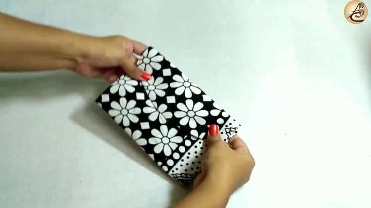 Best DIY using old cover files.Cute money purse making | best out of waste