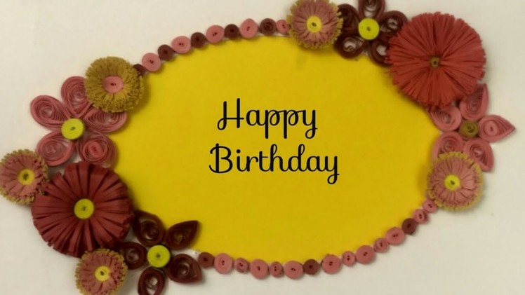 Birthday Card for Friends.Boyfriend.Girlfriend,Handmade Greeting Cards,Quilling Birthday Cards