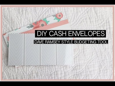 DIY Cash Envelopes | Budgets, Dave Ramsey Inspired