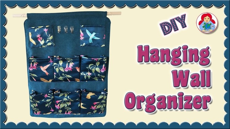DIY | Hanging Wall Organizer • Sami Dolls Tutorials