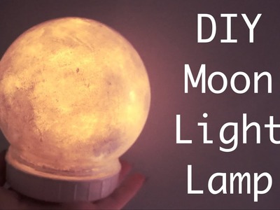 DIY Moon Light Lamp