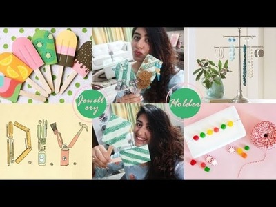 Easy DIY, Jewellery Holder,Summer Look Colourful Decor