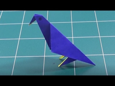 Easy origami #49 origami animals #01 crow