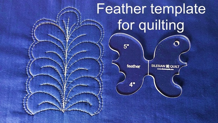 How to do feather quilted