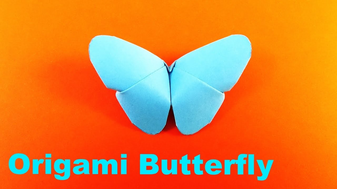 How To Make An Easy Origami Butterfly In 3 Minutes 0595