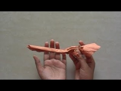 How to Make Origami Firebolt (Racing Broomstick) from Harry Potter