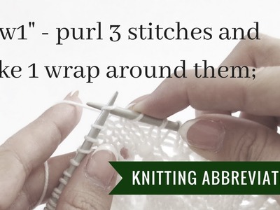 Knitting instructions p3w1 | Pattern Duchess