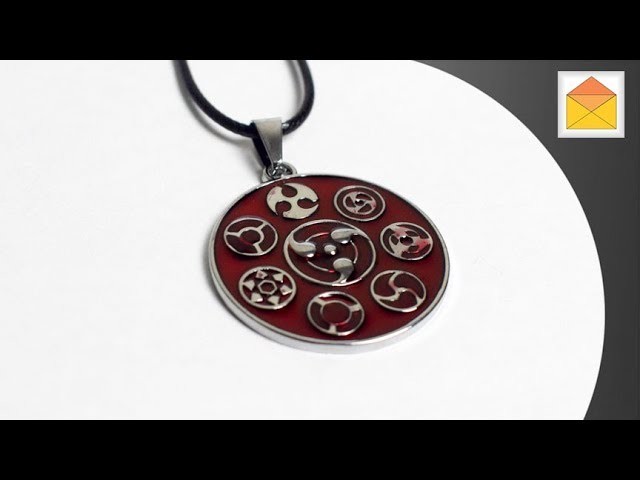 Naruto Shippuden Sharingans Necklace V03 In Hand Review