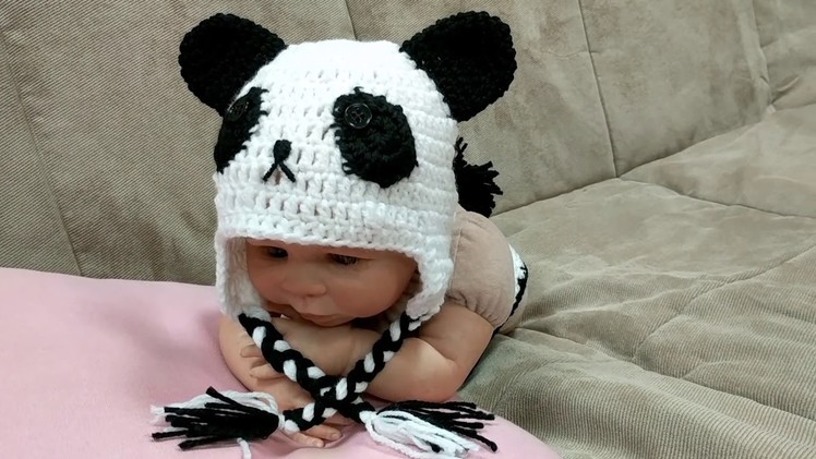 Newborn Panda Outfit.Baby Panda Outfit.Newborn Panda Costume.Newborn Halloween Costume