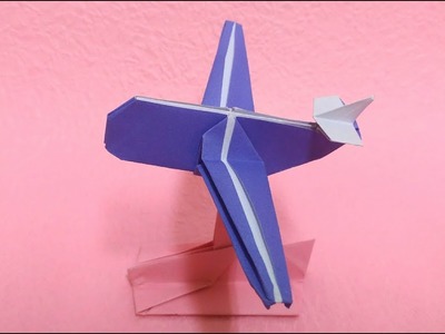 Origami Airplane Tutorial  摺紙飛機教學 Origami-Avión de Papel #折紙飞机 折り紙-飛行機