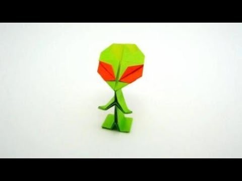 Origami Alien, How To Make a Paper Ailen?