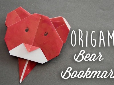 Origami Bear Bookmark