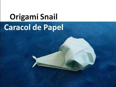 #Origami Snail Tutorial - Caracol de Papel