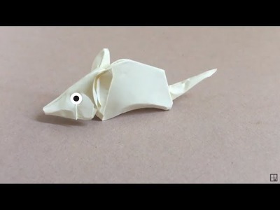 ORIGAMI TUTORIAL - How To Make an Origami Mouse