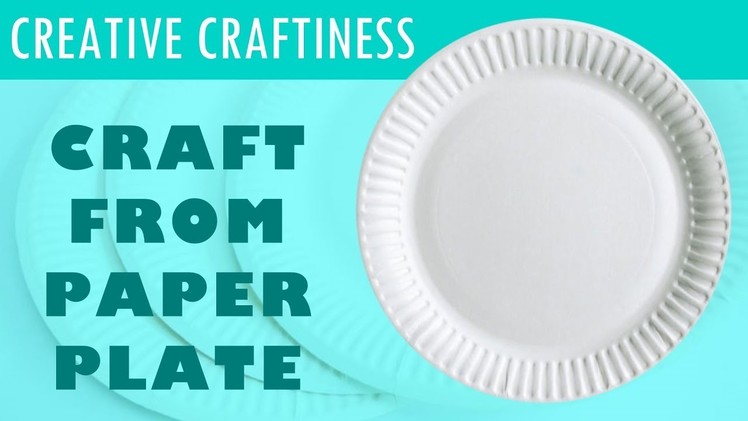 Paper Plate Craft diy | Wall decor idea | Disposable Plate craft | Plate Painting
