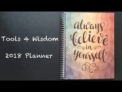 Planner Review: 2018 Tools4Wisdom